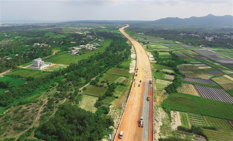 文章末尾有图【焦点图】文昌滨海旅游公路力争2017年国庆前建成通车