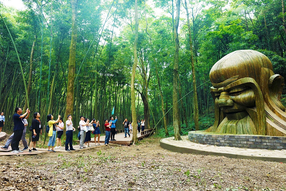 【焦点图】“百里竹海”成重庆梁平旅游新名片