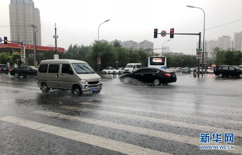 沈阳市普降大雨