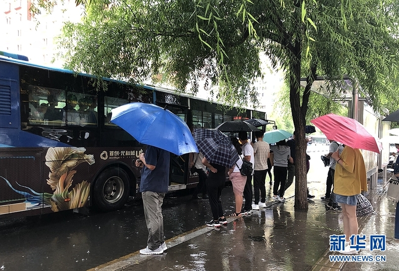 沈阳市普降大雨