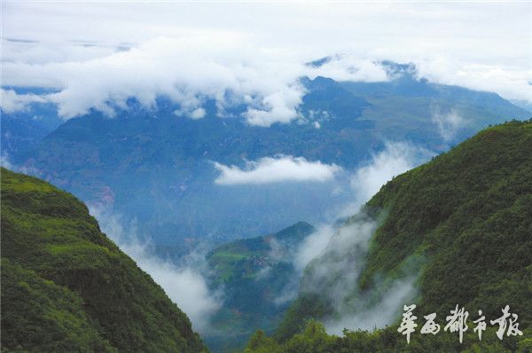 四川凉山“悬崖村”藤梯变钢梯，险道将成旅游风景