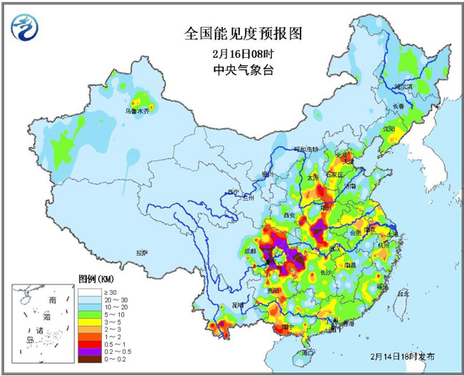 气象专家解析近日重污染天气 16日晨开始自北向南消散