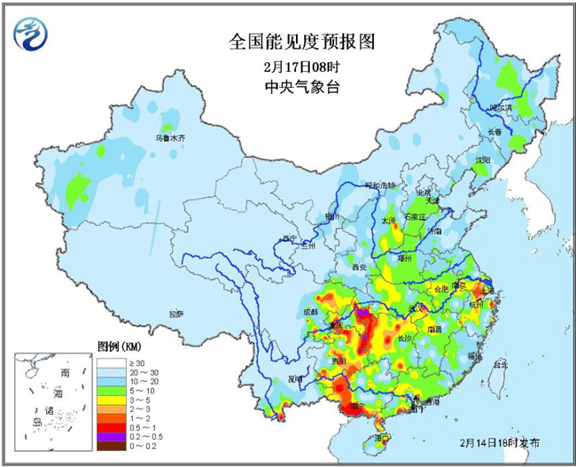 气象专家解析近日重污染天气 16日晨开始自北向南消散