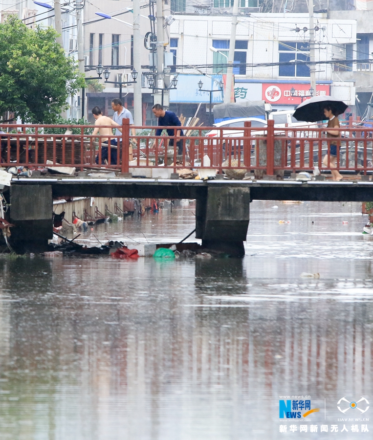 探访福建霞浦县牙城镇 细览灾后救援群像