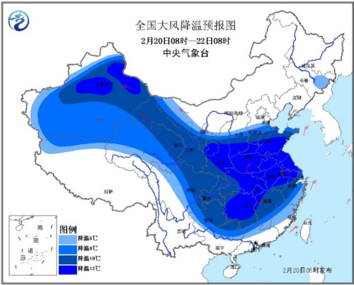 全国多地迎大范围雨雪天气 气温“跳崖式”下跌