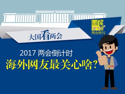 2017两会倒计时 海外网友最关心啥？