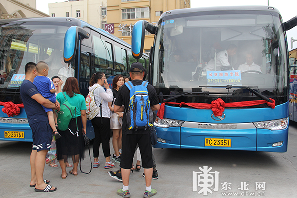 柴河威虎山九寨景区开通公交专线