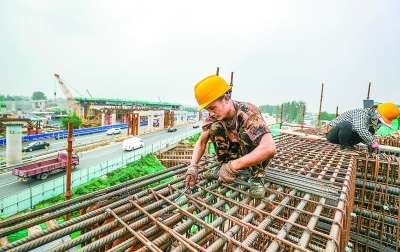 新机场高速即将横跨南六环