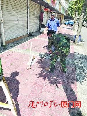 厦门海沧区嵩屿街道提升城区颜值 优化居住环境