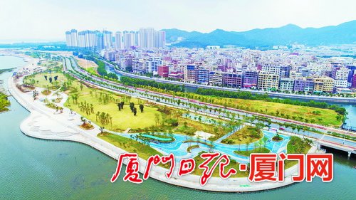 美丽带状公园为厦门马銮湾新城添彩 预计10月前基本建成