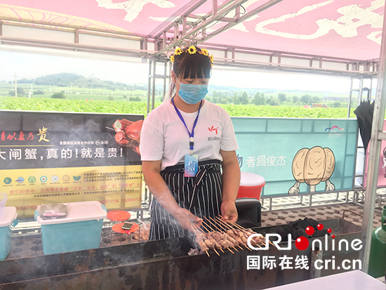 长春莲花山葵花园美食街。_fororder_长春莲花山葵花园美食街