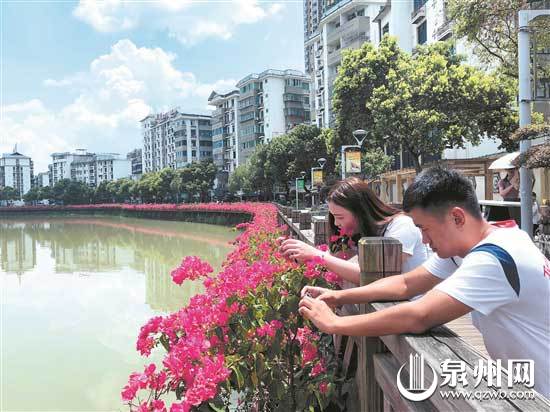 【旅游  图文】【滚动新闻】【地市 泉州】德化：河岸系上“红腰带”