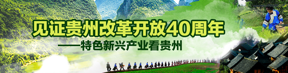 见证贵州改革开放40年   特色新兴产业看贵州_fororder_见证贵州改革开放40周年——特色新兴产业看贵州