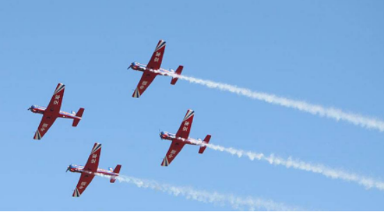 空军航空开放日 长春上空异机型对抗表演