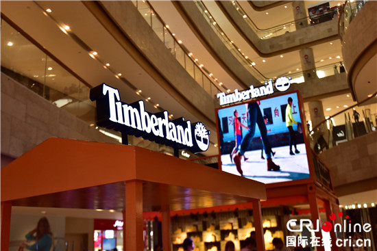 （供稿 社会广角列表 三吴大地南京 移动版）Timberland品牌在南京德基广场发布秋冬新品