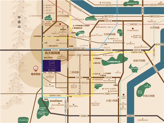 【房产资讯】【房产汽车 列表】重庆西站经济圈投资价值凸显 望山国际社区铺乘势而来