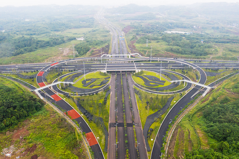 【焦点图】青龙咀立交年底通车