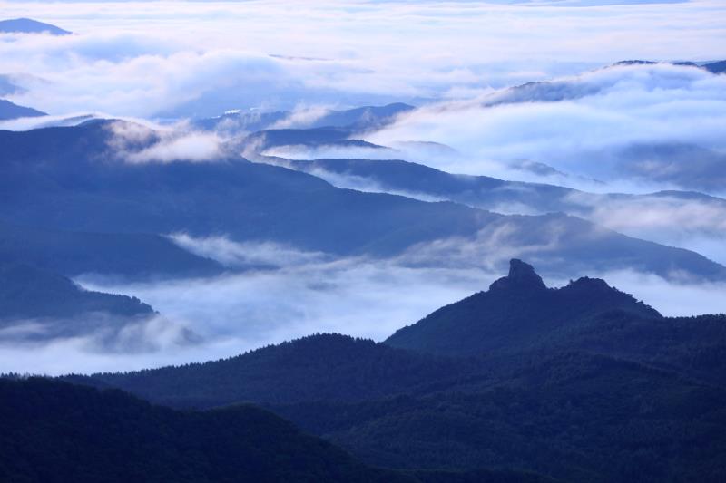 延边天宝山云海真奇观