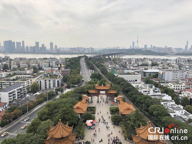 五洲十国”旅游达人“登临黄鹤楼 远眺长江美景（组图）