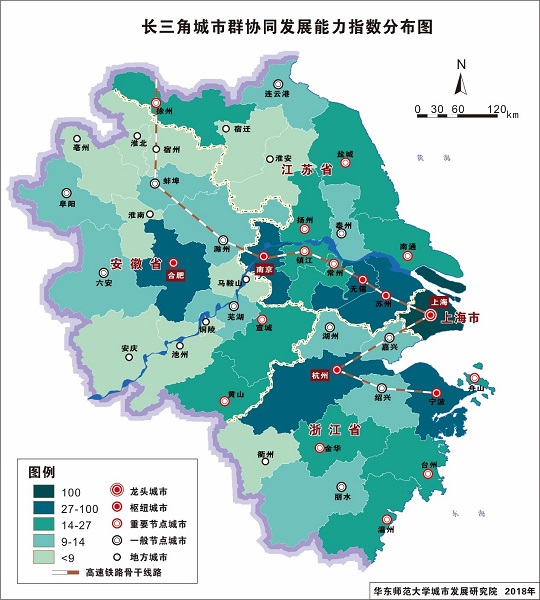 “长三角城市协同发展能力指数”研究报告发布