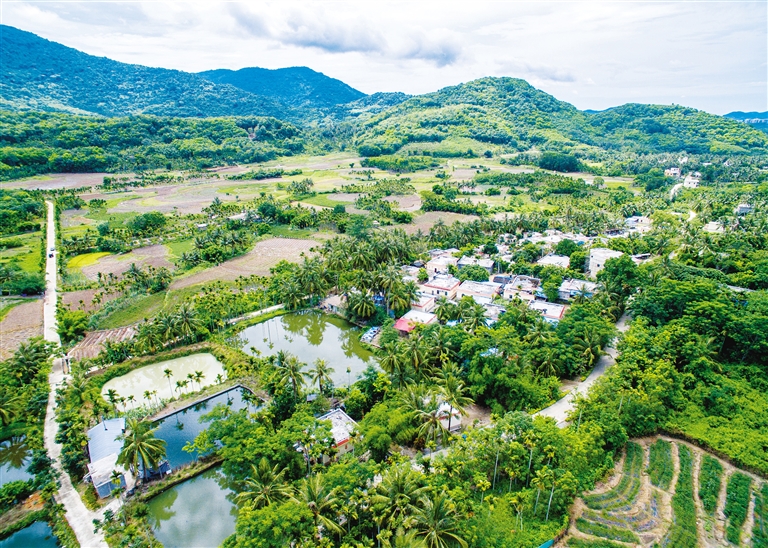 【市县】【即时快讯】保亭番庭村：不负山水 旅游生金