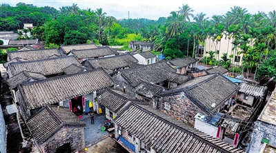 【旅游房产图文列表】【即时快讯】琼海南强村：旧日乡愁醉游人