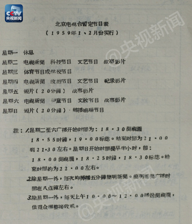 中央电视台建台60年 历数那些难忘的 “第一次”