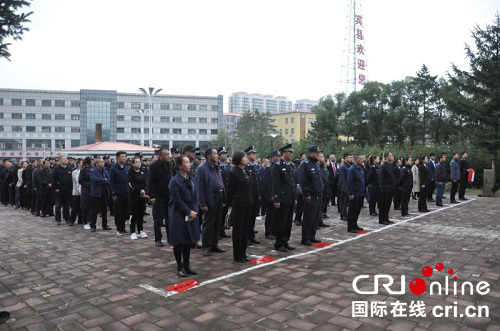 【黑龙江】【供稿】哈尔滨市宾县举行祭扫革命烈士墓活动