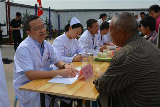 韩城市人民医院“感恩家乡健康韩城行”活动助力推动“健康韩城”