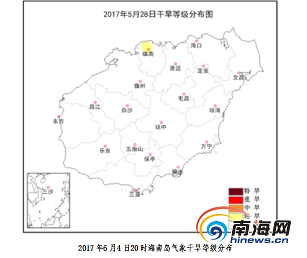 【头条】【即时快讯】6-8日琼岛高温缓解 部分地区有阵雨或雷阵雨