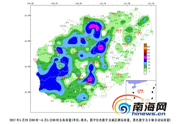 【头条】【即时快讯】6-8日琼岛高温缓解 部分地区有阵雨或雷阵雨