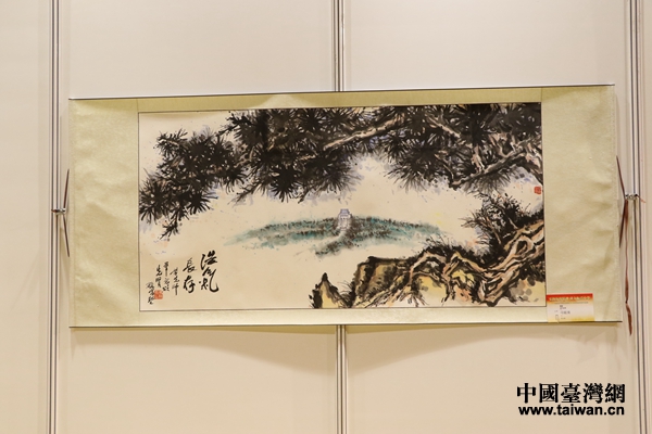 纪念全民族抗战爆发80周年海峡两岸书画展在京举行