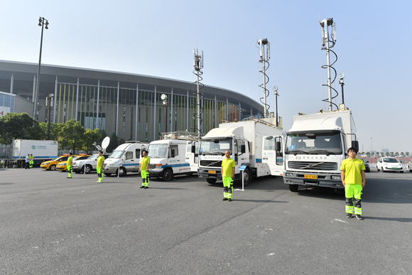 进博会国展中心最高可满足50万人同时手机上网