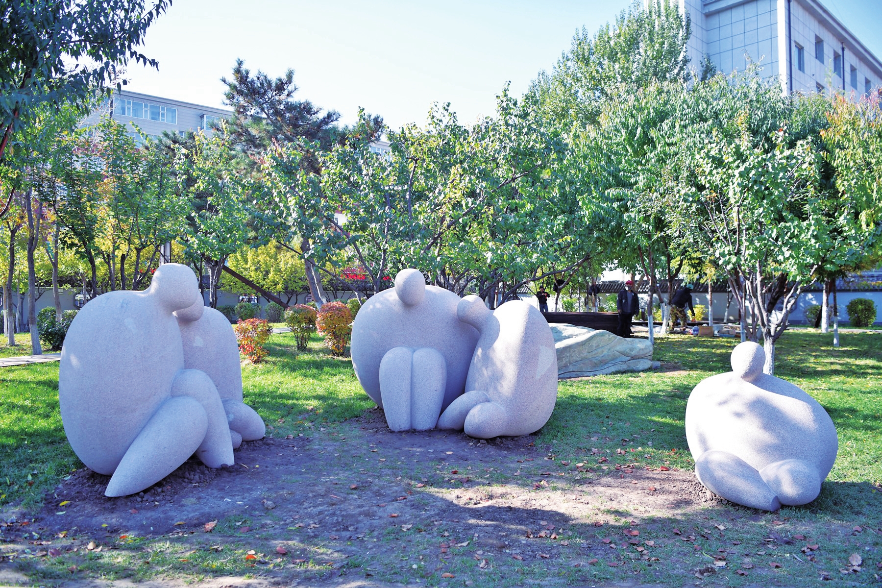 第十九届中国长春（二道区）国际雕塑作品邀请展正式揭幕