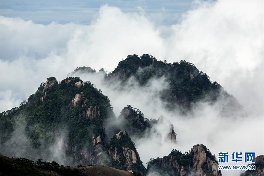 水墨黄山