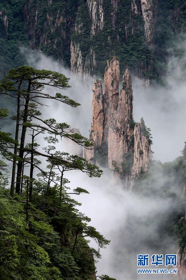 水墨黄山