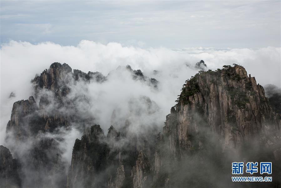 水墨黄山