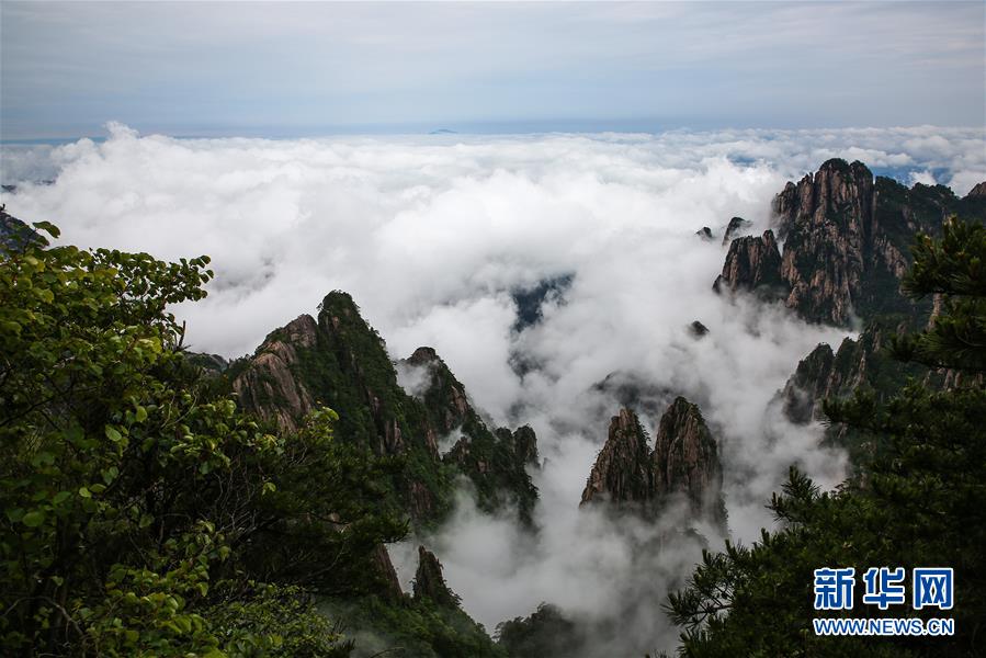 水墨黄山