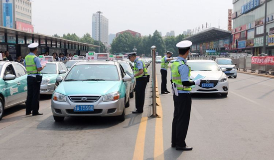 济南火车站广场周边道路设为禁停区