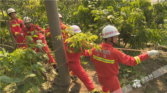 【区县联动】【丰都】工人被困150米峡谷上方 重庆丰都消防成功救援【区县联动】工人困峡谷上方 重庆丰都消防成功救援