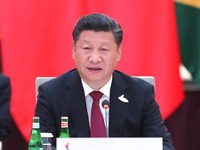 习近平主持金砖国家领导人非正式会晤