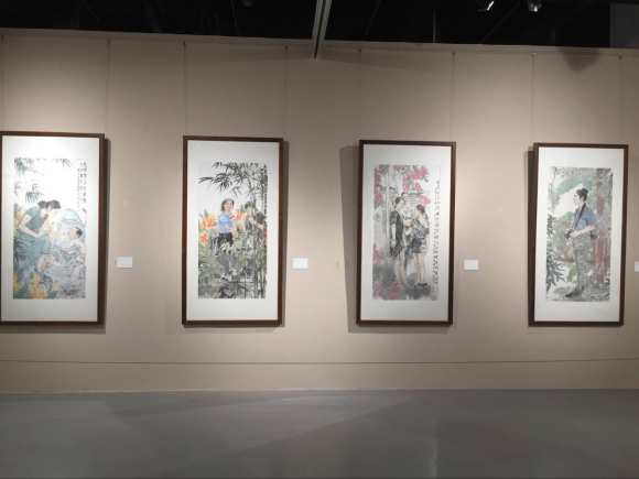 【文化 摘要】“新中国美术家系列——重庆市国画作品展”开幕