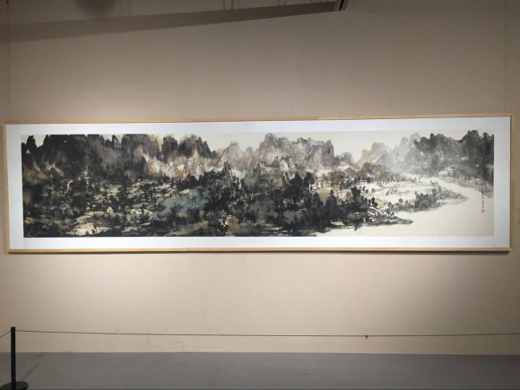 【文化 摘要】“新中国美术家系列——重庆市国画作品展”开幕