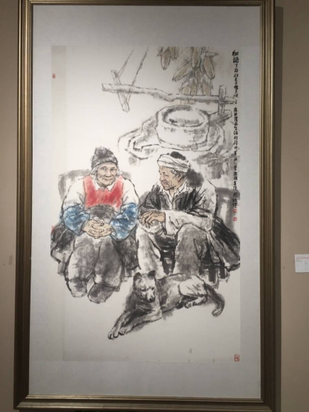 【文化 摘要】“新中国美术家系列——重庆市国画作品展”开幕