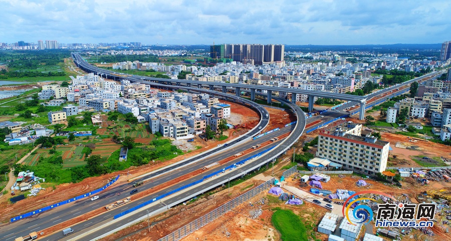 末尾有图【焦点图】【即时快讯】海口长滨路全线功能性通车 周边市民出行更加便捷