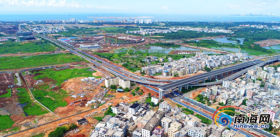 末尾有图【焦点图】【即时快讯】海口长滨路全线功能性通车 周边市民出行更加便捷