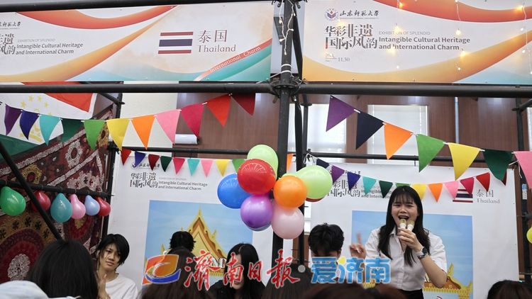 “华彩非遗·国际风韵”展览活动在山东师范大学成功举办