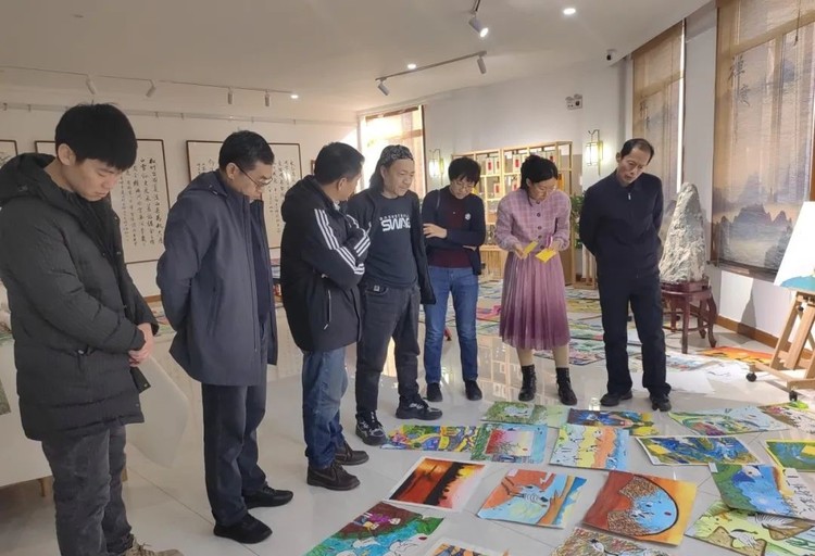 中国东营市—摩洛哥伊夫兰市“世界湿地日”绘画交流展览活动启动