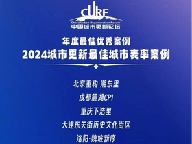 The Only One in Henan! Luoyang's Weipo New Chapter Wins 'Best Urban Project' in China Urban Regeneration 2024