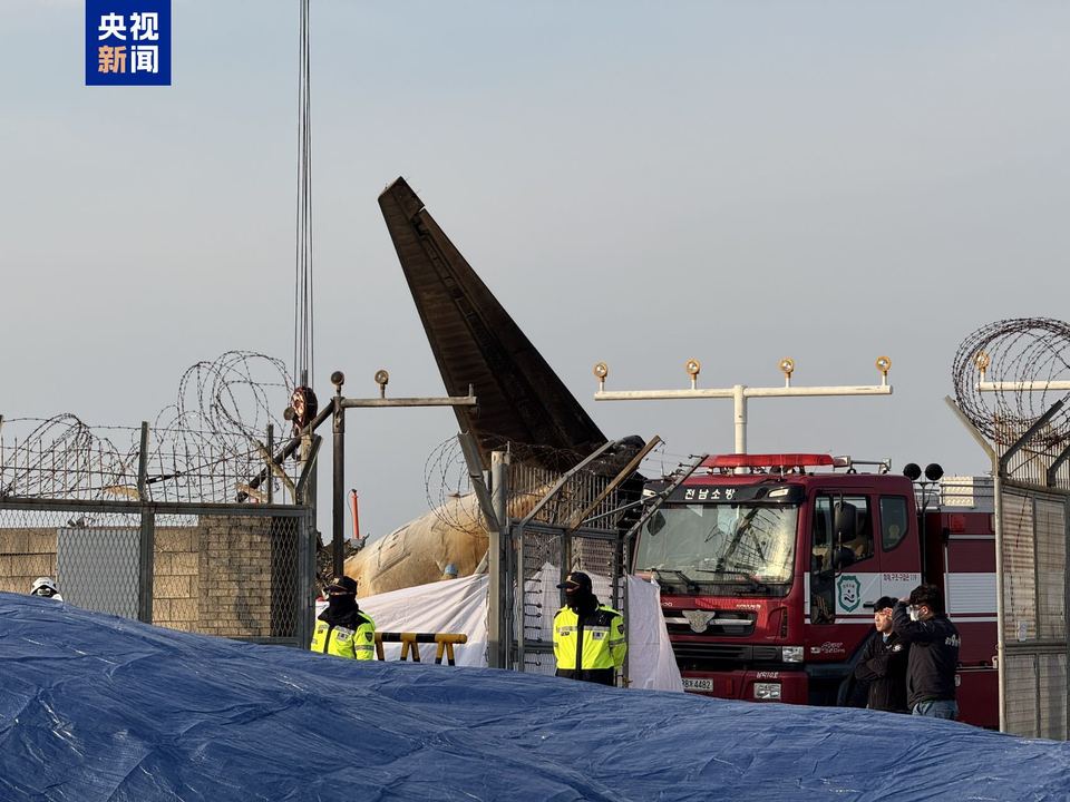 持续更新 | 韩客机最终确认179人遇难 事故中无中国公民伤亡